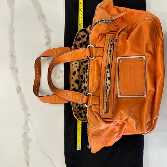 Vintage Dolce & Gabbana Miss Silky Leather Bag (with duster) - Picture 9 of 11